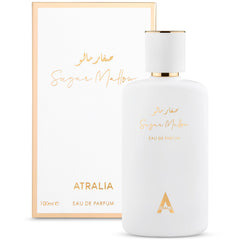 Atralia Sugar Mallow bottle front showing a playful gourmand scent for daytime wear
