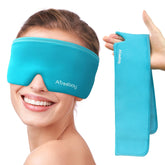 ATreebay cooling eye mask packaging shows reusable cold relief for eyes