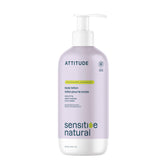 ATTITUDE body lotion bottle closeup for sensitive skin hydration