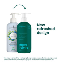 ATTITUDE body lotion non-greasy texture close-up for sensitive skin
