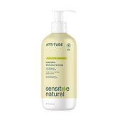 ATTITUDE body lotion bottle for sensitive skin showing clean, hydrating formula for daily use.