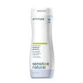 ATTITUDE Body Wash unscented bottle for fragrance-free sensitive skin.