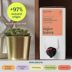 ATTITUDE Colorlast bulk refill bag demonstrating sustainable packaging
