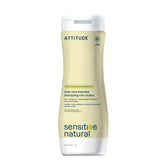 ATTITUDE hair shampoo color-care bottle highlights gentle cleansing for sensitive scalp.