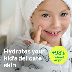 ATTITUDE Kids Lotion Watermelon & Coco pump top, easy application for kids.