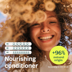 ATTITUDE Nourishing Conditioner watercress ingredients promote healthy curls gently