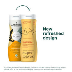 ATTITUDE Nourishing Shampoo lather with vanilla-jasmine fragrance for a spa-like wash