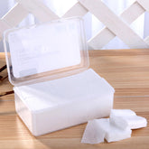 Aturmon thin makeup pads in a sturdy box for easy storage and quick makeup removal.