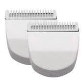 Audoc peanut blades 2pc kit close-up showing snap-on fit for precise trimming.