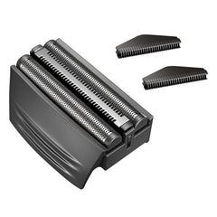 Audoc Remington SPF-300 head closeup shows precision blades for smoother shaves.