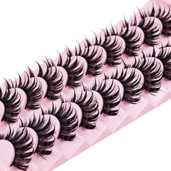 AUGENLI 3D mink-like effect lashes create depth and volume