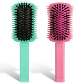 Auhrjomra curly hair brush volume bristles detangles smoothly and defines curls.