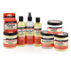 Aunt Jackie's Curl Mane-Tenance wash-n-go styled curls with lightweight moisture.