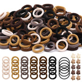 Auroray soft cotton hair ties pack for toddlers helps gentle, long-lasting ponytails.