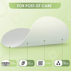 AUSLKA hydrocolloid dots close-up show breathable, discreet adhesion.