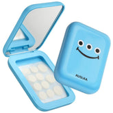 AUSLKA pimple patches in a case for refillable compact portability.