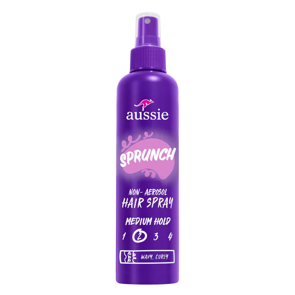 Aussie Hairspray pack-3-bottles for curly styling and long-lasting hold