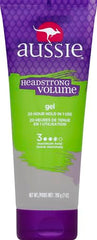 Aussie Headstrong Volume Texturizing Gel bottle-closeup highlights texture and sheen.