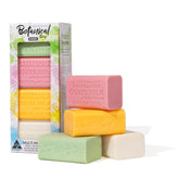 Australian Botanical Goat’s Milk Soap Lemongrass bar offers refreshing cleansing for daily use.
