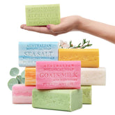 Australian Botanical Soap goats milk and soya bean bar for daily hydrating lather