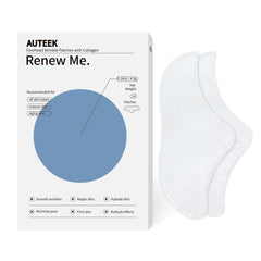 Auteek Forehead Wrinkle Patches Overnight packaging—easy, comfortable wear for overnight hydration.