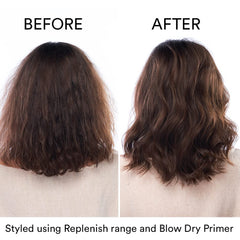 Replenish Cleanser cleansing damaged hair and providing strengthening feel
