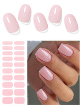 AutyaMee gel nail strips jelly pink box—easy at-home manicure starter kit.