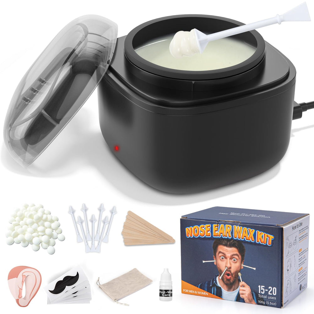 AUZEAL Nose Wax Kit front view, compact travel-ready design.