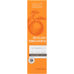 Avalon Organics Radiance Serum Kakadu Plum close-up highlighting antioxidant-rich formula