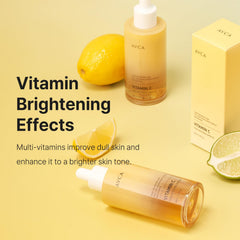 AVCA serum fruit extract and AHA blend promotes gentle exfoliation for brighter skin