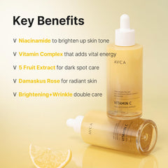 AVCA grapefruit vitamin C delivers radiant, even-looking skin