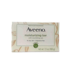 Aveeno Naturals soap-free oatmeal bar cleanses gently for dry skin