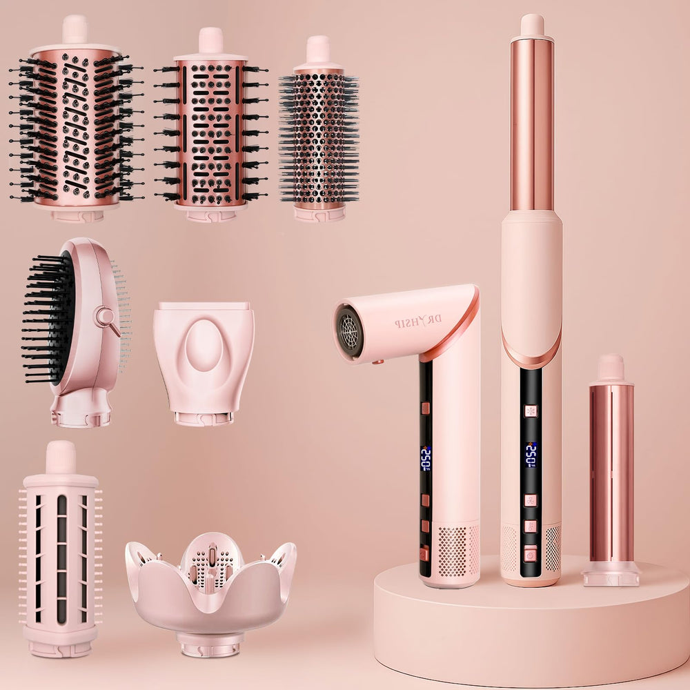 AVENHO 9 in 1 foldable design shown for portable styling on the go.