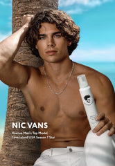 Avenue Man Argan Oil Mousse dispensing point emphasizes easy, mess-free application.