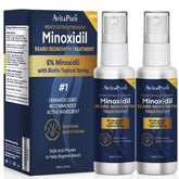 AVITAPURE minoxidil beard growth oil bottle pour for enhanced beard care