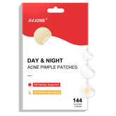 AVJONE Pimple Patches face pack closeup showing discreet coverage.