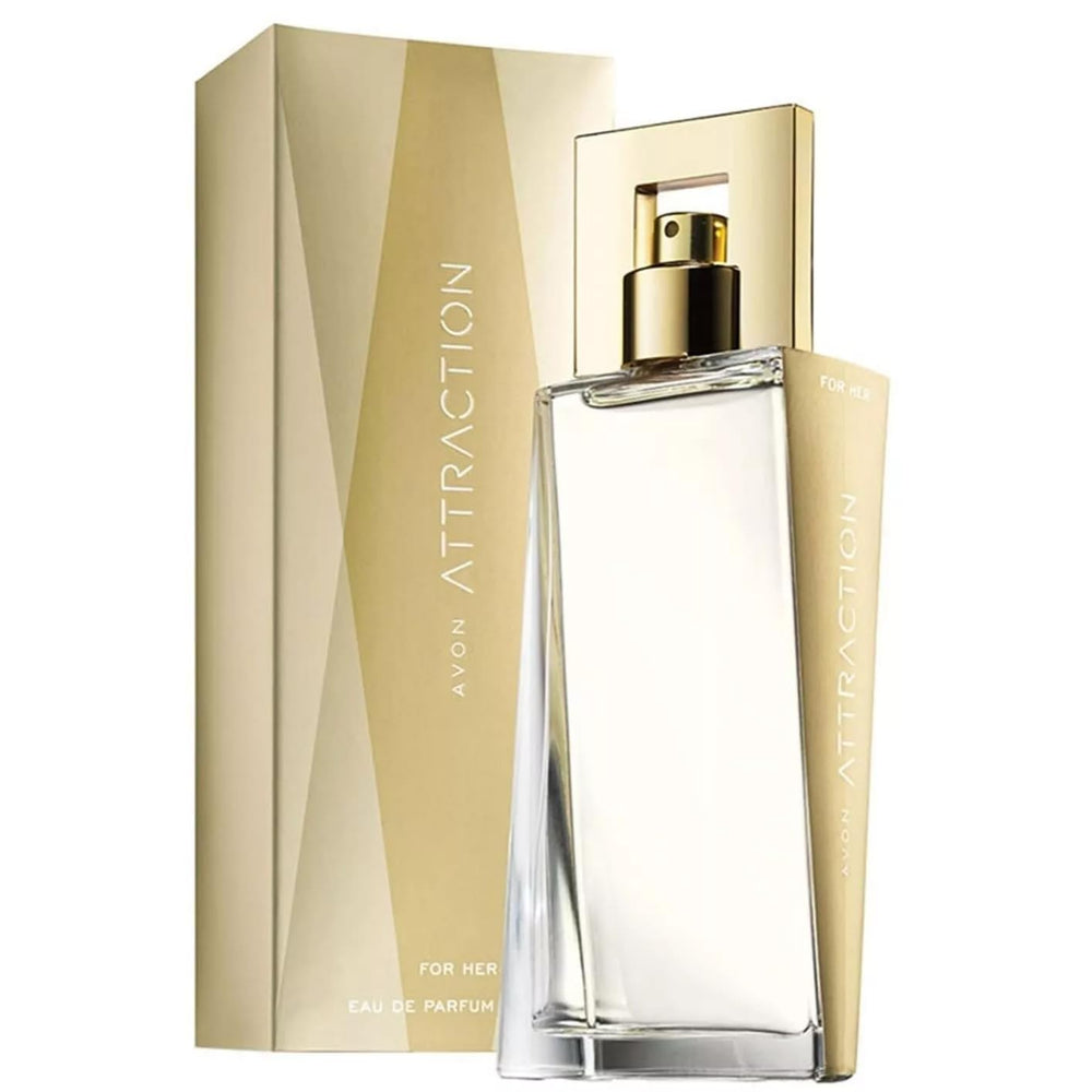 AVON Attraction bottle full view highlights elegant design for special occasions