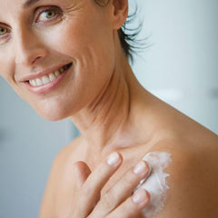 AVON Moisture Therapy Calming Relief hand cream pack shot demonstrates creamy texture for daily use.