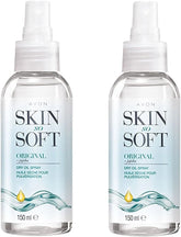 AVON Skin So Soft Original Dry Oil Spray 2-pack bottle for lasting moisture