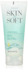 Avon Skin So Soft Original Gelled Body Oil pours for instant hydration and silky skin.