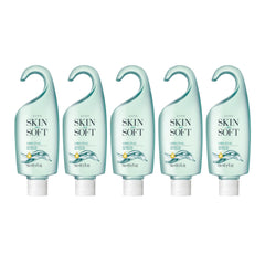 AVON Skin So Soft Original Shower Gel bottle with jojoba oil for hydrating cleanse.