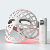 Avorla Beauty LED mask red light close-up showing wrinkle-reduction potential