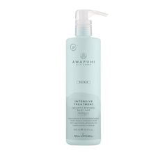 Awapuhi Wild Ginger Intensive Treatment bottle pouring for moisture and shine