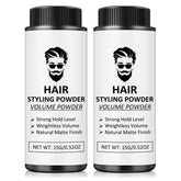 AWCCXMYM hair styling powder bottle close-up showing natural texture boost