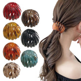 Aweoisa Bird Nest Clip closeup showing strong grip for secure styling.