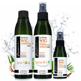 Awesome Synthetic Wig Shampoo bottle for gentle cleansing and detangling.