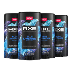 AXE Blue Lavender deodorant stick close-up showing odor protection