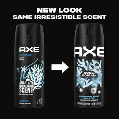 AXE Cool Ocean odor protection emphasizing long-lasting freshness in daily wear