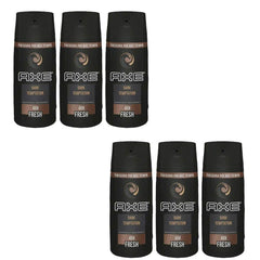 AXE Dark Temptation 4 oz pack front showing value and portability.