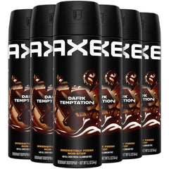AXE Dark Temptation XL pack front view emphasizes multipack convenience